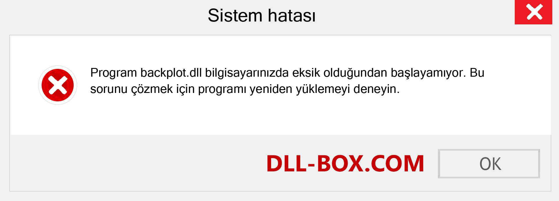 backplot.dll dosyası eksik mi? Windows 7, 8, 10 için İndirin - Windows'ta backplot dll Eksik Hatasını Düzeltin, fotoğraflar, resimler